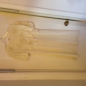 VINTAGE Silky Nites by Cherish evening dress.